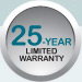 25 years Warranty